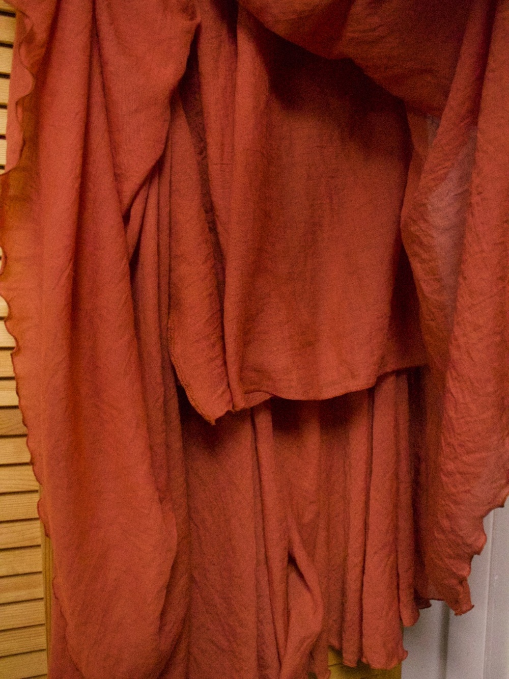 LONG RUFFLE SKIRT - Picture 5 of 7